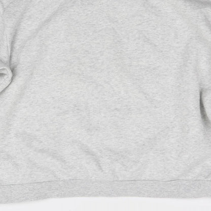 H&M Womens Grey   Pullover Sweatshirt Size M