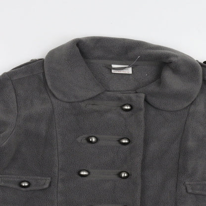 NEXT Girls Grey  Fleece Jacket  Size 12 Years
