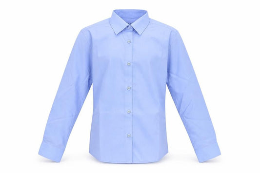 M&S Boys Blue   Basic Button-Up Size 8-9 Years