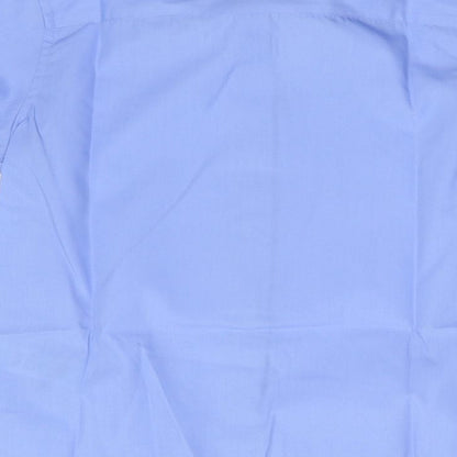 M&S Boys Blue   Basic Button-Up Size 8-9 Years
