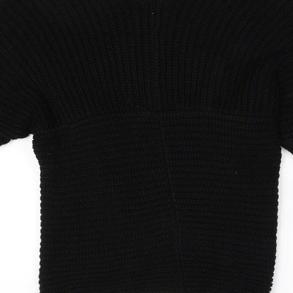 Womens UK Size S Preworn Black Pullover Jumper