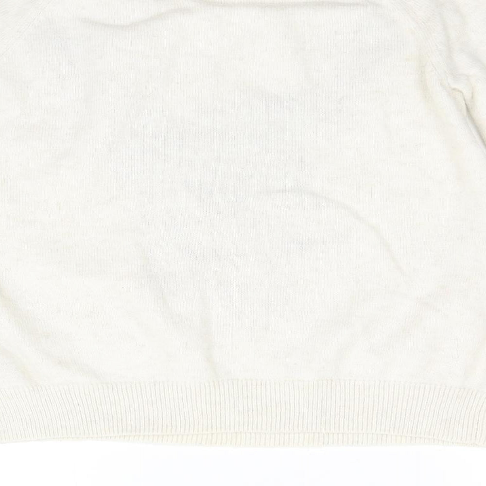 Womens UK Size S H&M Ivory Pullover Jumper