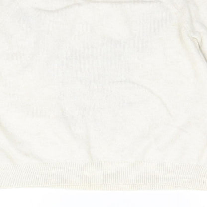 Womens UK Size S H&M Ivory Pullover Jumper