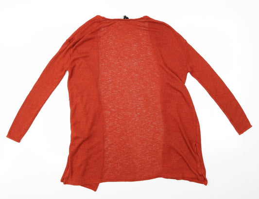 Womens UK Size XS H&M Brown Cardigan Jumper