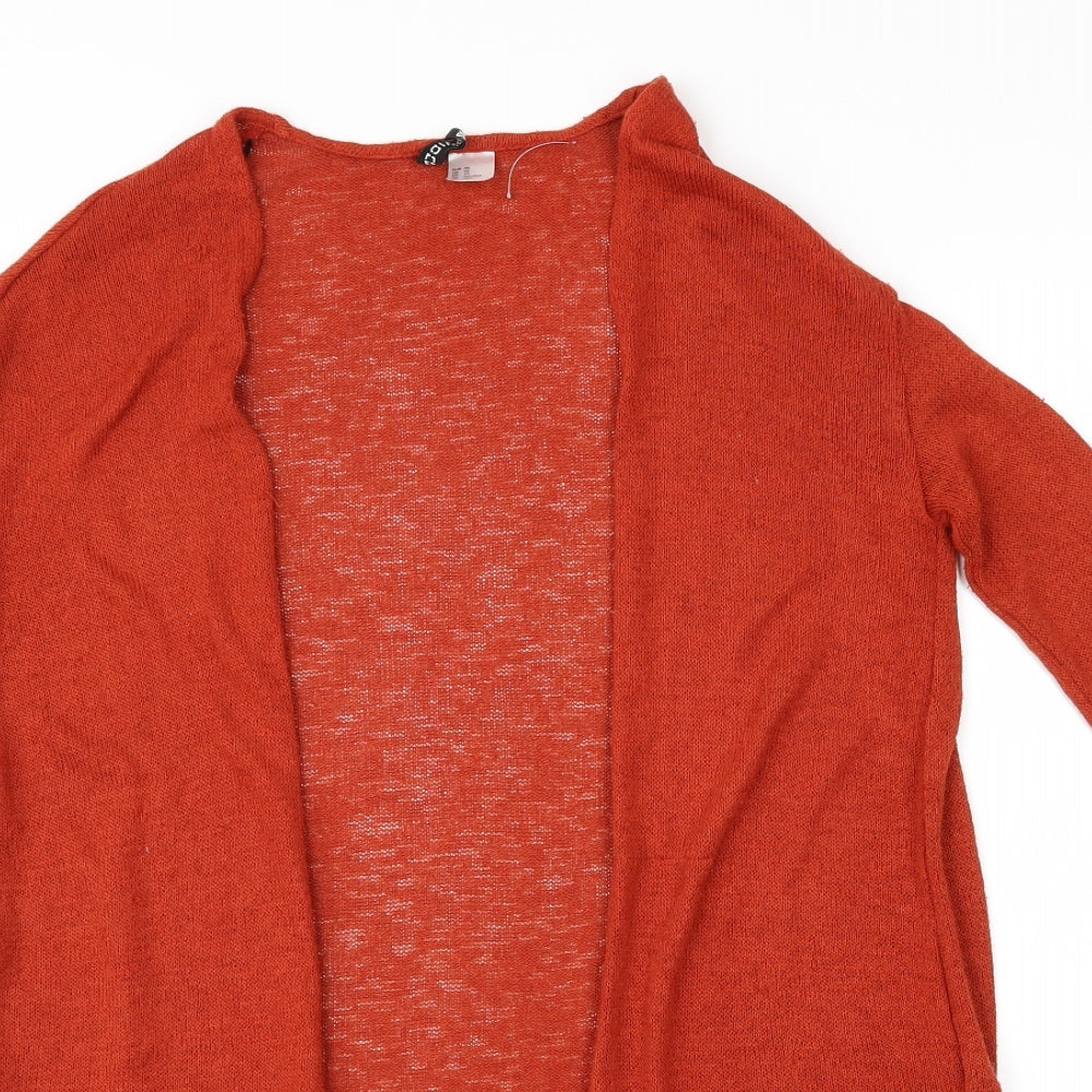 Womens UK Size XS H&M Brown Cardigan Jumper