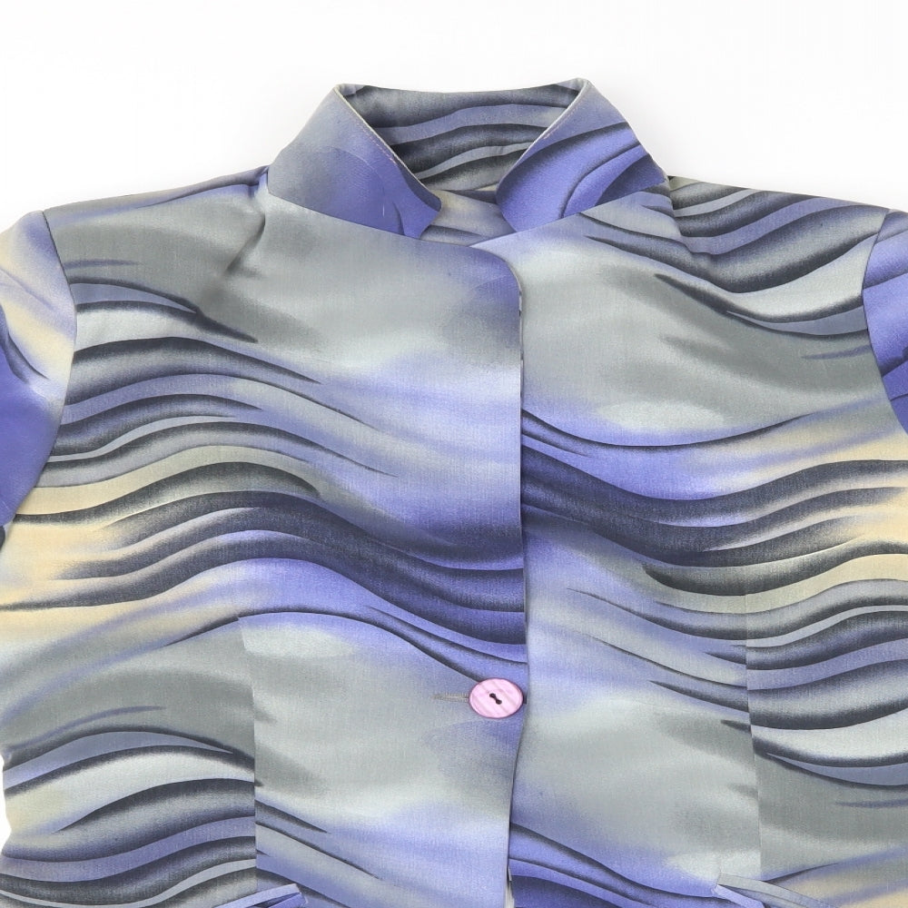 Womens UK Size  Preworn Multicoloured Basic Button-Up