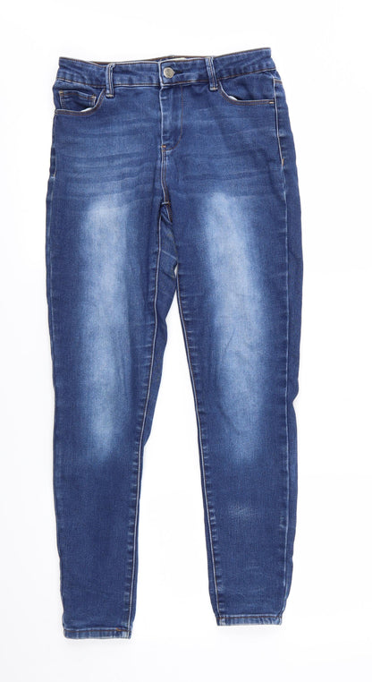DNM Womens Blue   Straight Jeans Size 10 L30 in