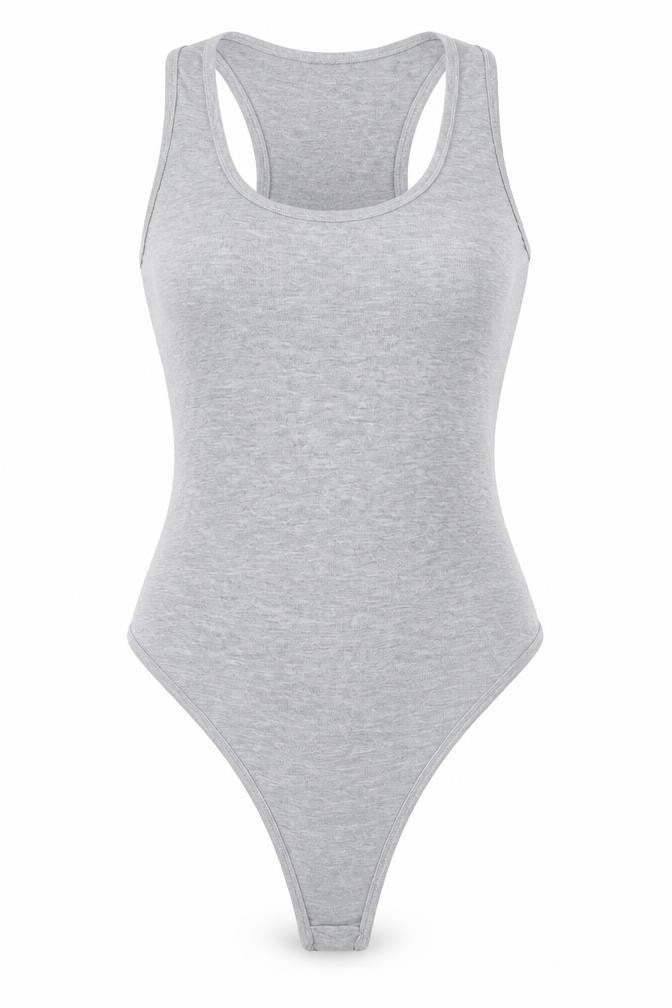 Womens UK Size 8 PRETTYLITTLETHING One-Piece Grey Unitard