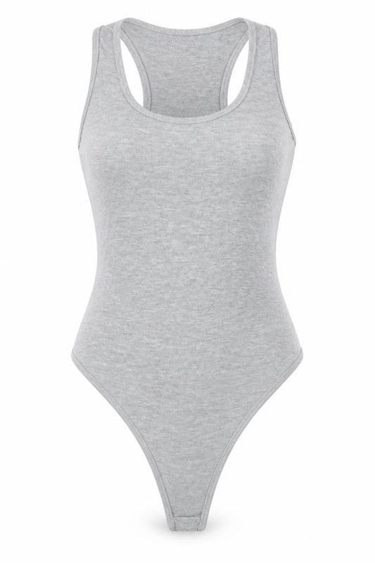 Womens UK Size 8 PRETTYLITTLETHING One-Piece Grey Unitard