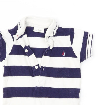 NEXT Baby Multicoloured Striped  Basic Polo Size 3-6 Months