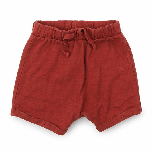 Front view of George Baby Brown Cropped Trousers, size 3-6, Months
