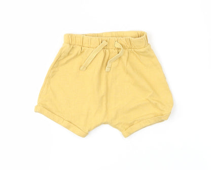 George Baby Yellow   Cropped Trousers Size 3-6 Months