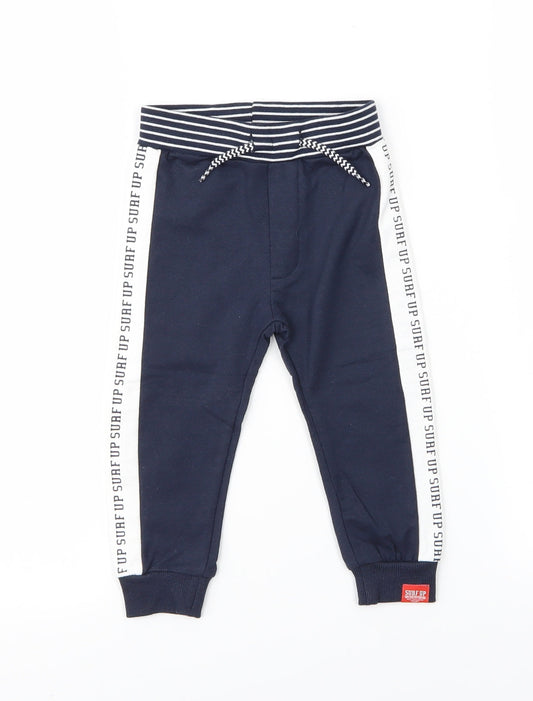 Dirkje  Blue   Jogger Trousers Size 12 Months