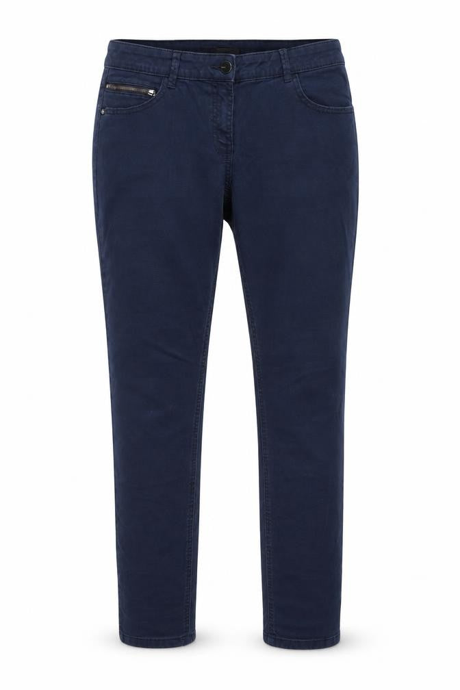 Womens UK Size  George Regular Fit Chino Blue Trousers