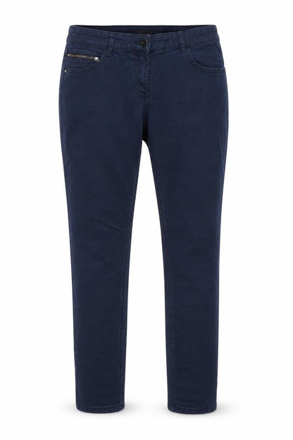 Womens UK Size  George Regular Fit Chino Blue Trousers