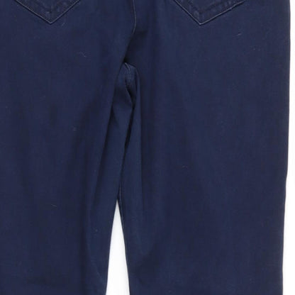 George Womens Blue   Chino Trousers  L30 in