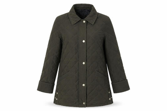 Womens UK Size 10 Marks & Spencer Green Overcoat