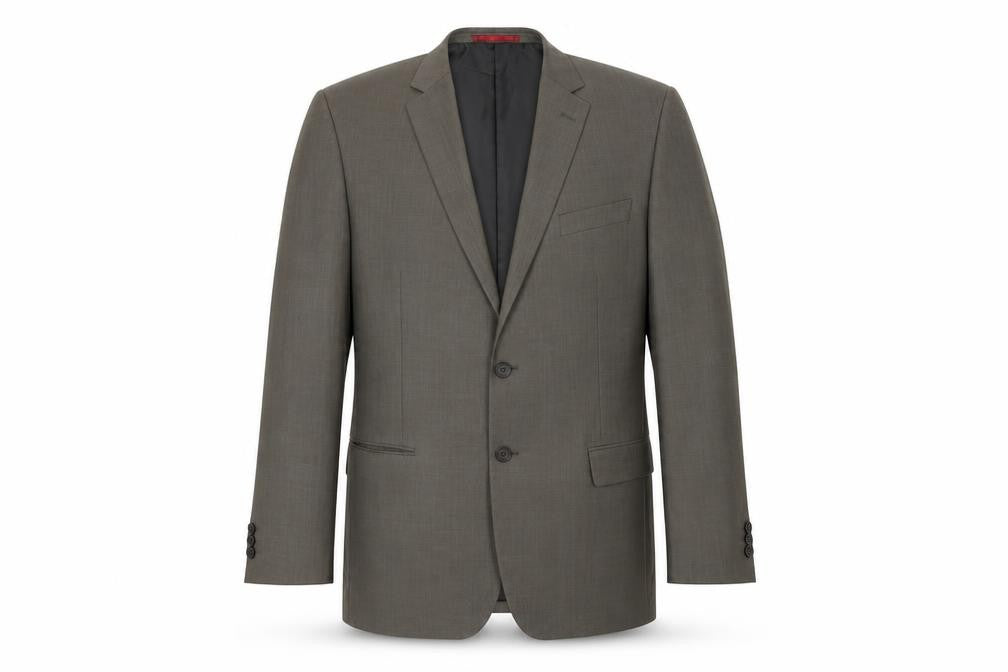 Mens UK Size 42 Burton Regular Grey Suit Jacket