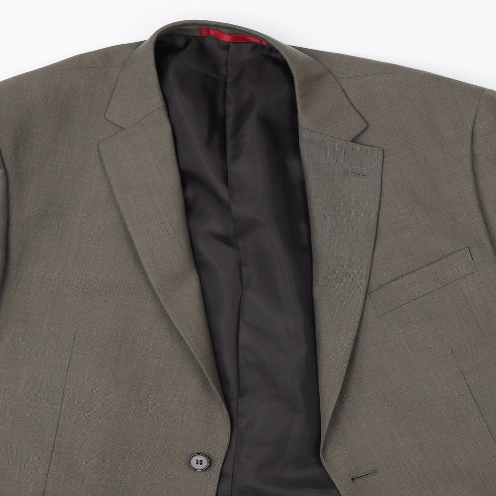 Mens UK Size 42 Burton Regular Grey Suit Jacket