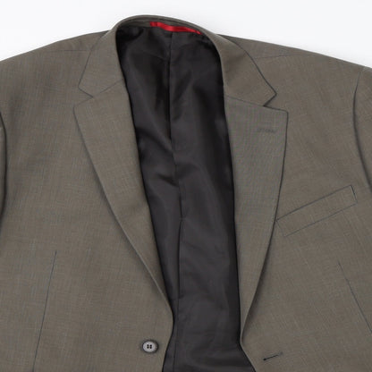 Mens UK Size 42 Burton Regular Grey Suit Jacket