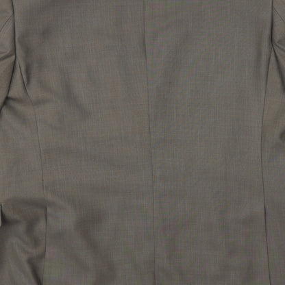 Mens UK Size 42 Burton Regular Grey Suit Jacket