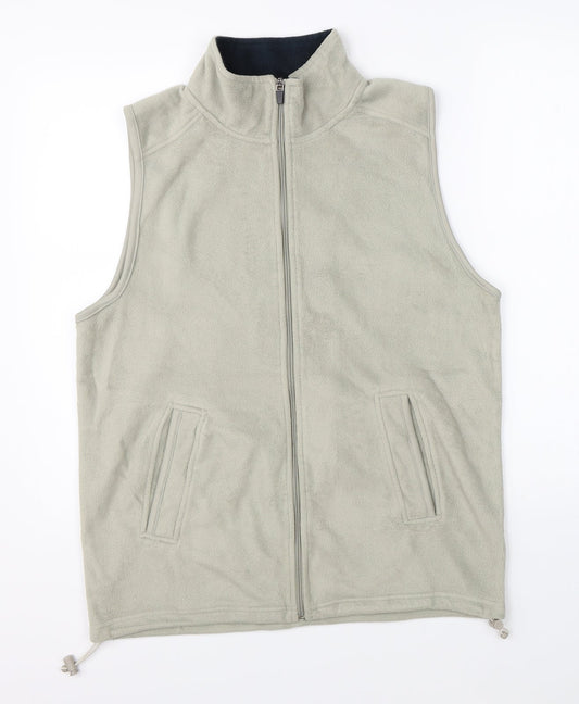 Womens UK Size S EWM Green Gilet