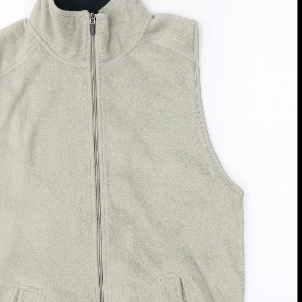 Womens UK Size S EWM Green Gilet