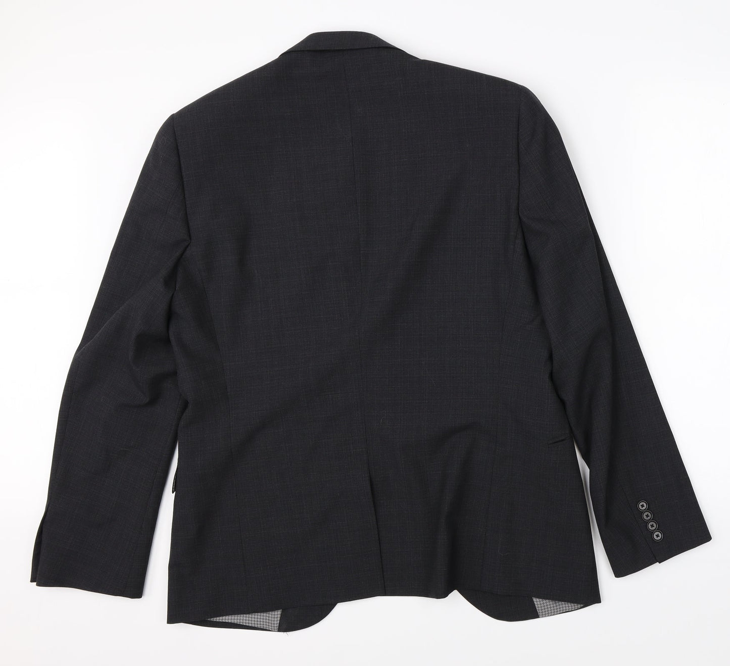Mens UK Size 42 Preworn Regular Grey Suit Jacket