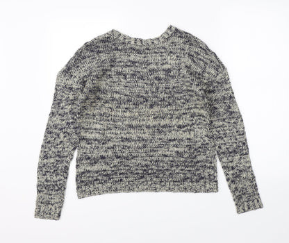 Womens UK Size 8 Topshop White Pullover Jumper