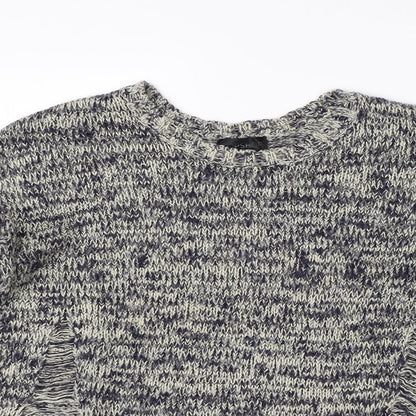 Womens UK Size 8 Topshop White Pullover Jumper