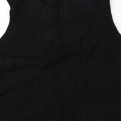 FOREVER 21 Womens Black   Basic Blouse Size S
