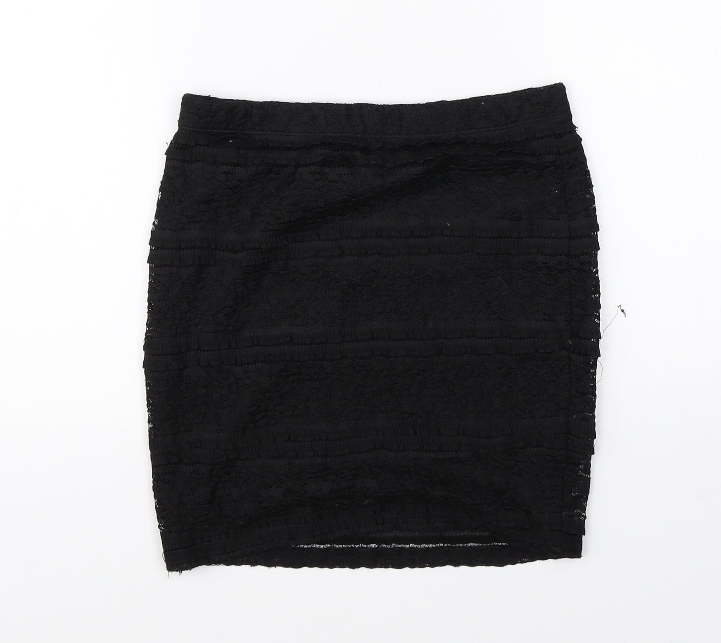 FOREVER 21 Womens Black   Straight & Pencil Skirt Size 6