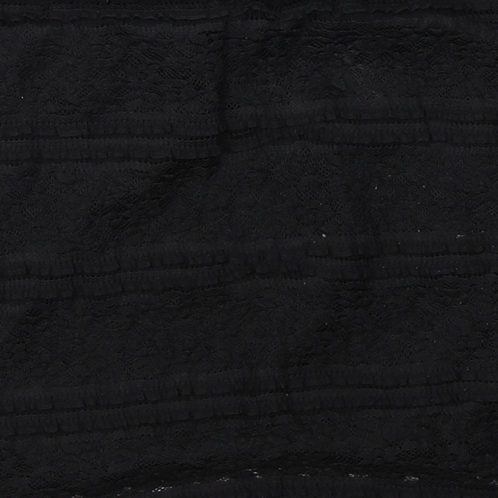 FOREVER 21 Womens Black   Straight & Pencil Skirt Size 6