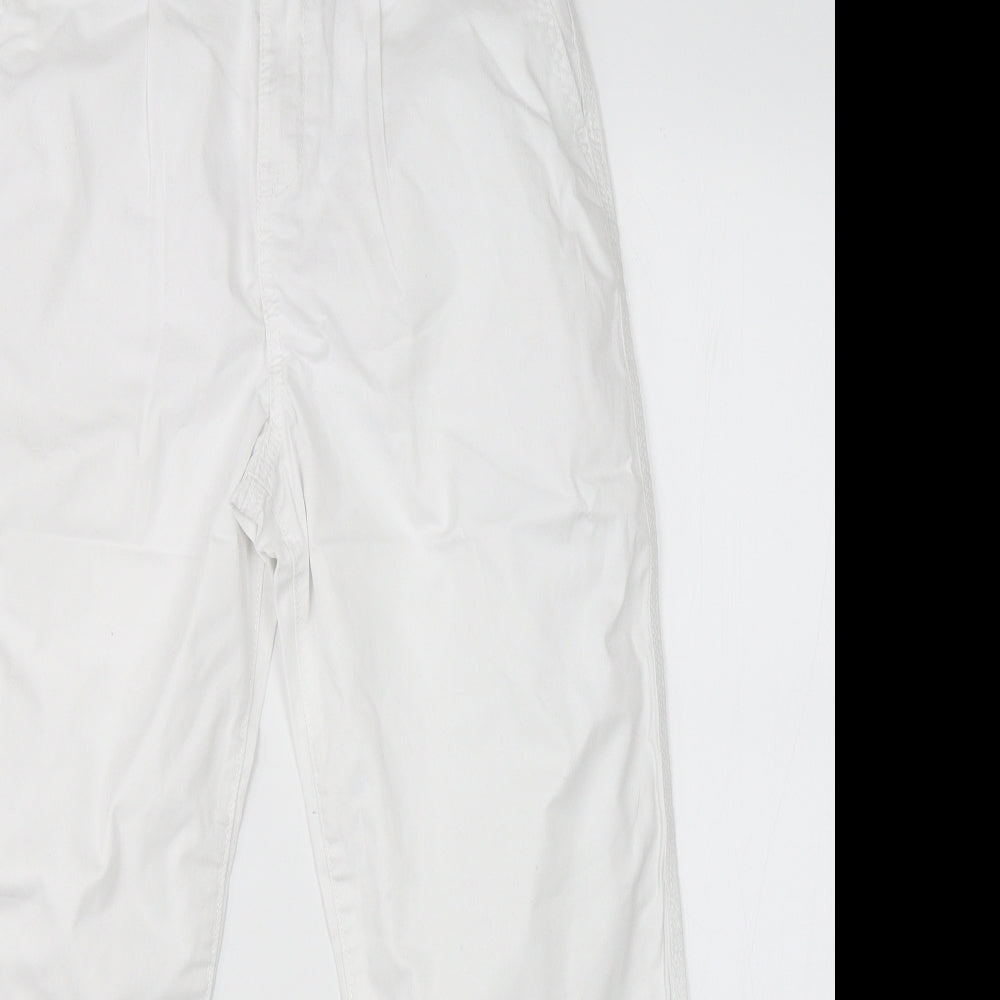 F&F Womens White   Straight Jeans Size 8 L23 in