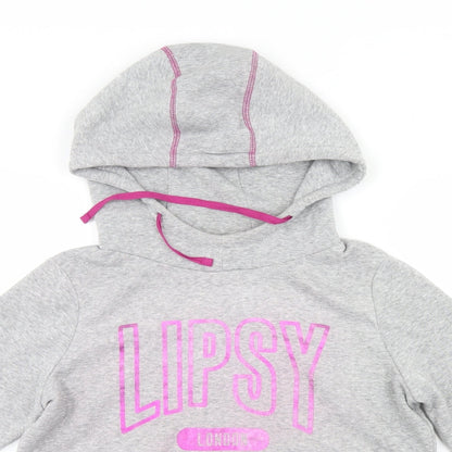 Lipsey Womens Grey   Pullover Hoodie Size 12