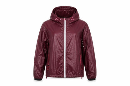 Womens UK Size XS H&M Purple Rain Coat