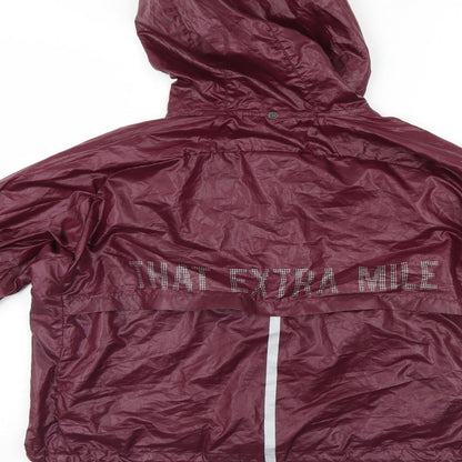Womens UK Size XS H&M Purple Rain Coat