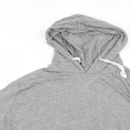 Lounge Womens Grey   Pullover Hoodie Size 2XL