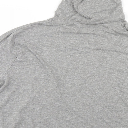 Lounge Womens Grey   Pullover Hoodie Size 2XL