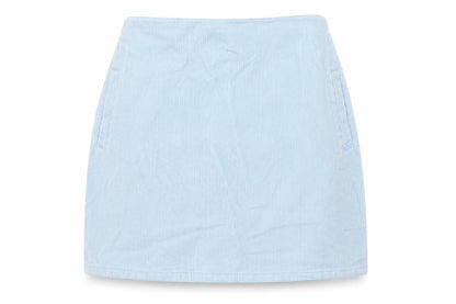 Womens UK Size 10 New Look A-Line Corduroy Skirt
