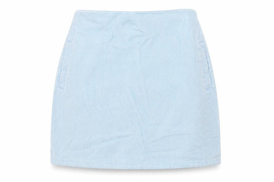 Womens UK Size 10 New Look A-Line Corduroy Skirt