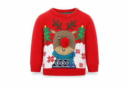 F&F Baby Red   Pullover Jumper Size 0-3 Months