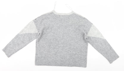 Primark Womens Grey   Pullover Jumper Size 12