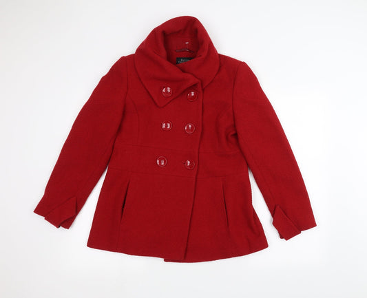 Womens UK Size 10 Debinhams Red Jacket