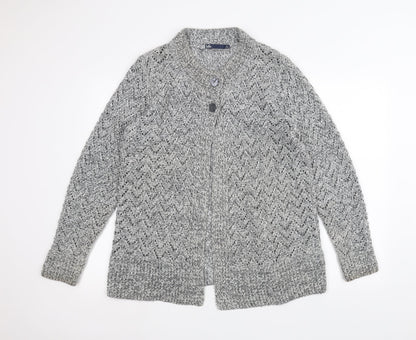 Womens UK Size L ISLE Grey Jacket