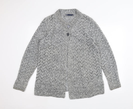 Womens UK Size L ISLE Grey Jacket