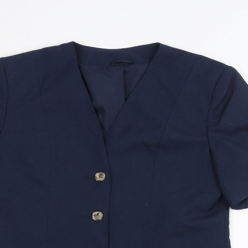 Womens UK Size 12 Preworn Blue Jacket