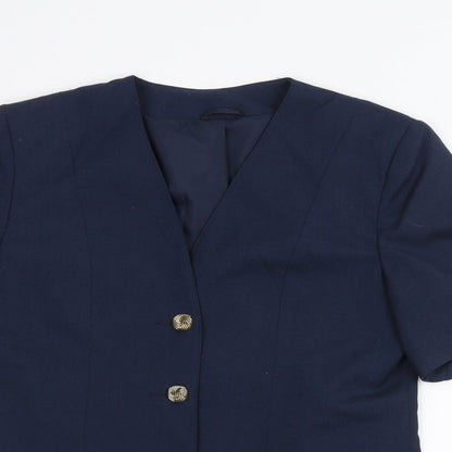 Womens UK Size 12 Preworn Blue Jacket