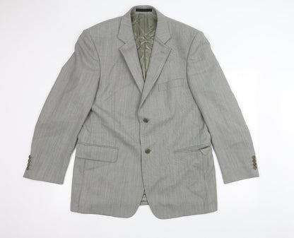 Mens UK Size 42 Marks and Spencer Regular Green Suit Jacket