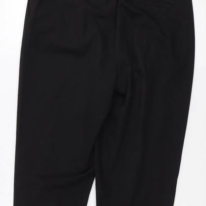 Nutmeg Womens Black   Trousers  Size 10 L27 in